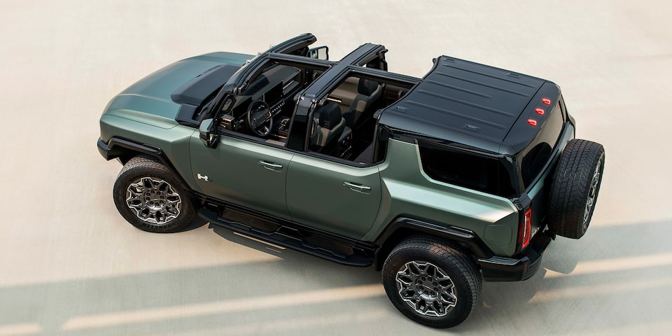 Infinity Roof, techo panorámico modular equipado en la nueva GMC Hummer EV SUV