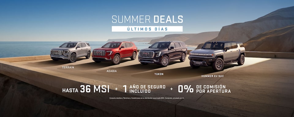 GMC Summer Deals