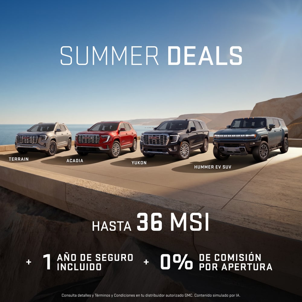 GMC Summer Deals