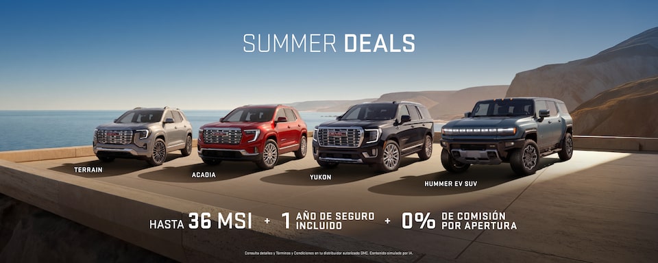 GMC Summer Deals