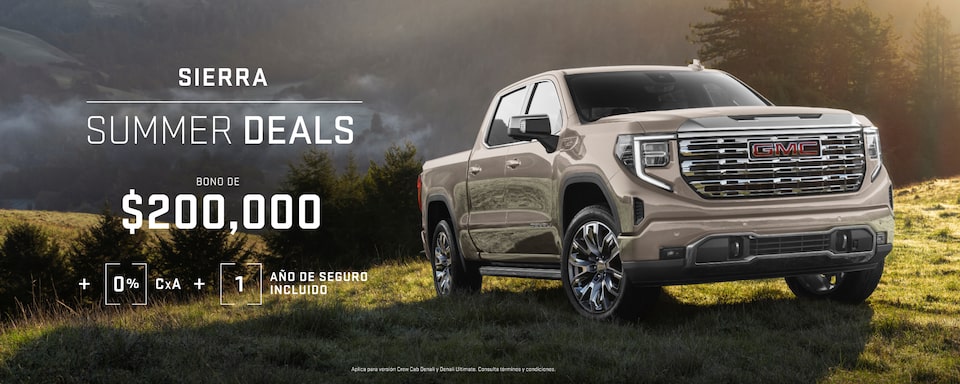 GMC Summer Deals