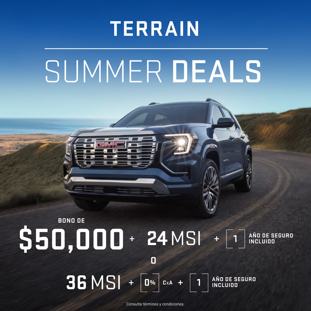 GMC Summer Deals