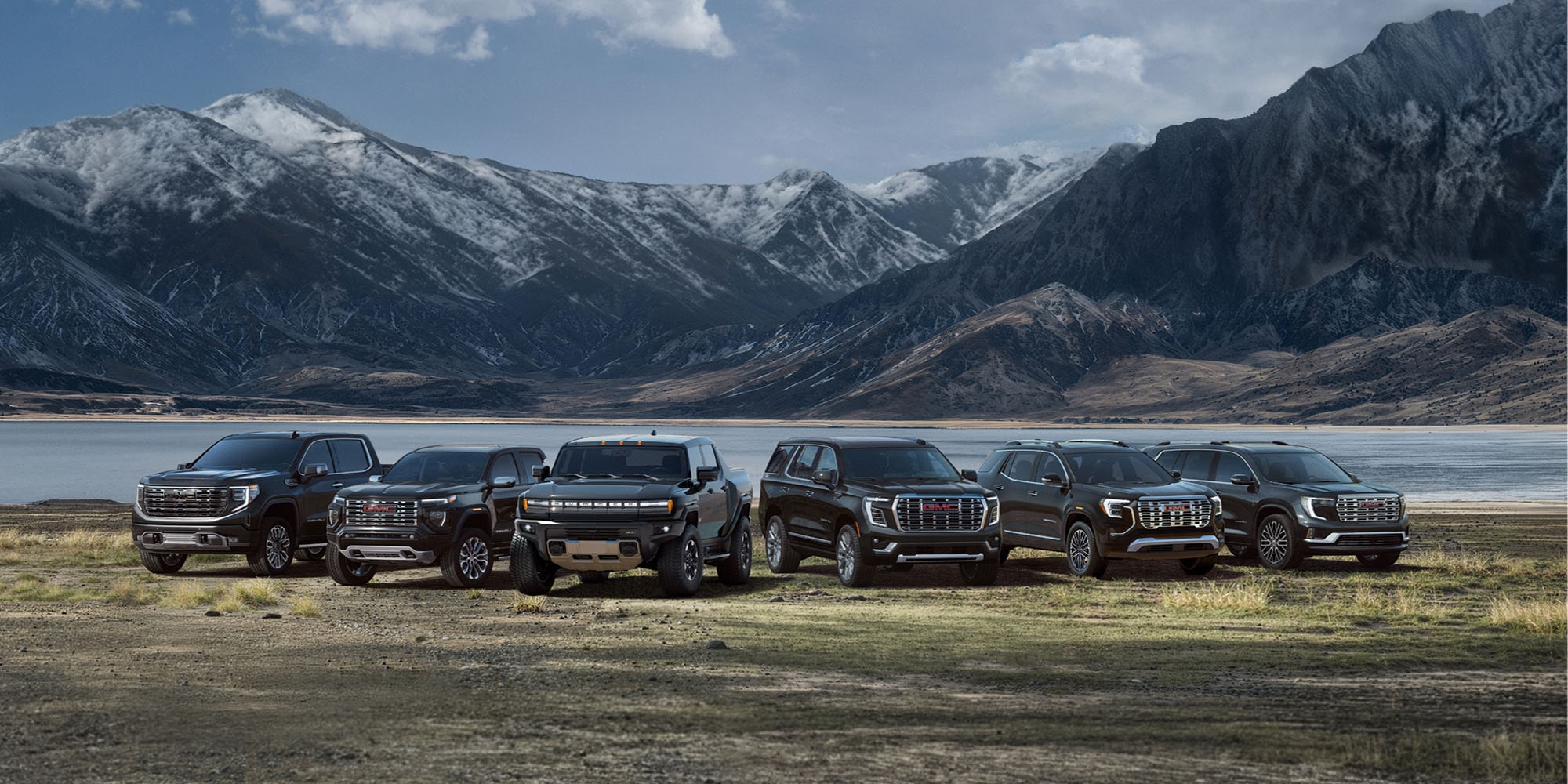 Imponente familia de SUVs y Pickups premium GMC