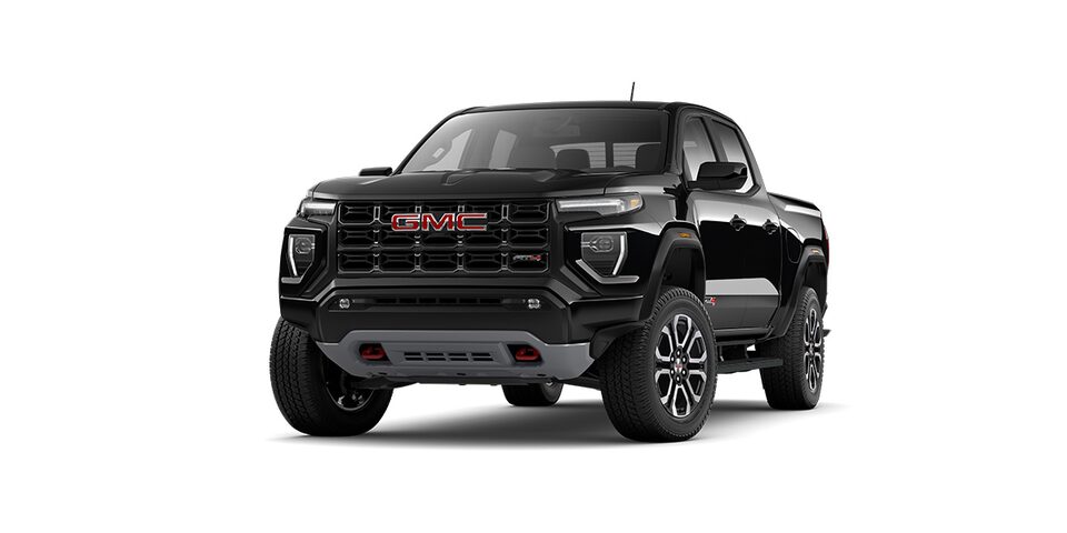 GMC Canyon 2024 AT4, pickup mediana color black raven