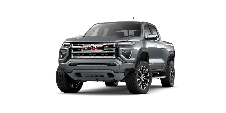 GMC Canyon 2024 Denali, pickup mediana color sharkskin metallic
