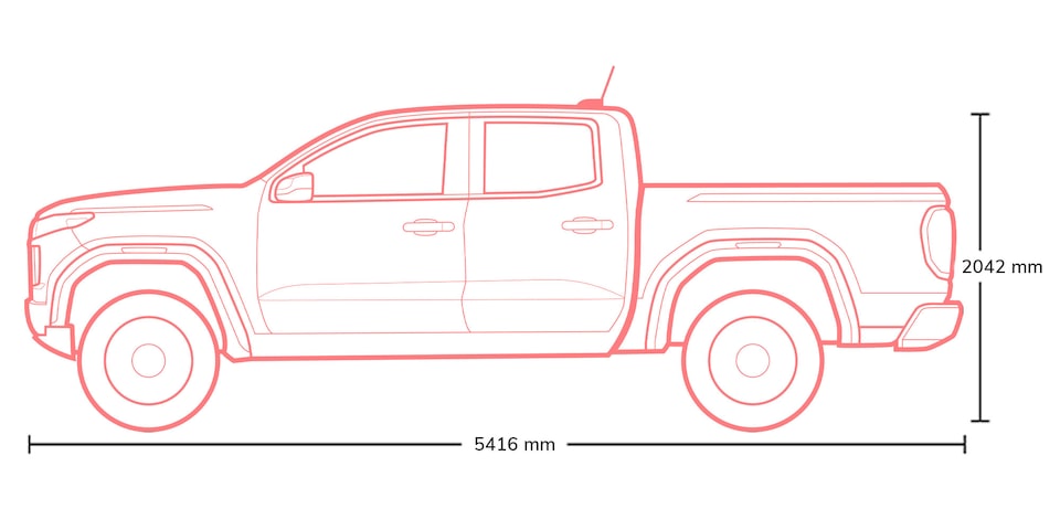 Especificaciones de tu GMC Canyon, potente pickup mediana en su versión Denali