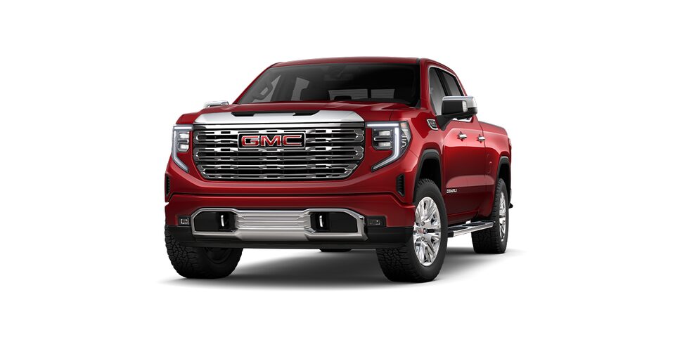 GMC Sierra 2024 Denali, pickup 4x4 en color Radiant Red Metallic