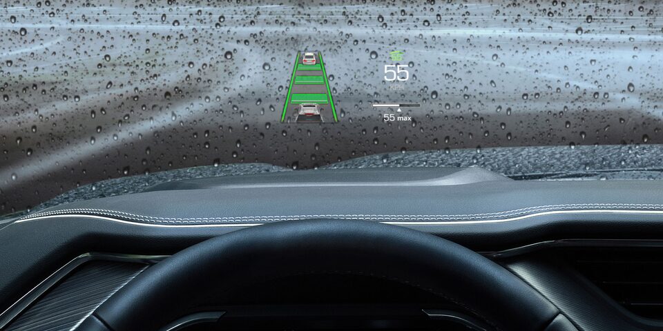 Head up display de 15 pulgadas en tu GMC Sierra 2024 pickup 4x4