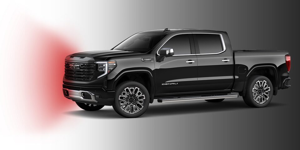 Asistente de frenado de emergencia, GMC Sierra 2024 pickup 4x4