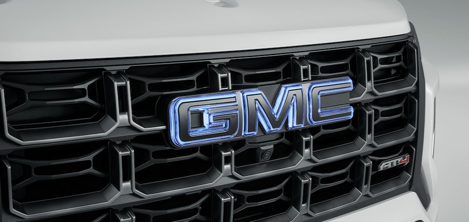 Emblema GMC iluminado en negro para tu Canyon 2025