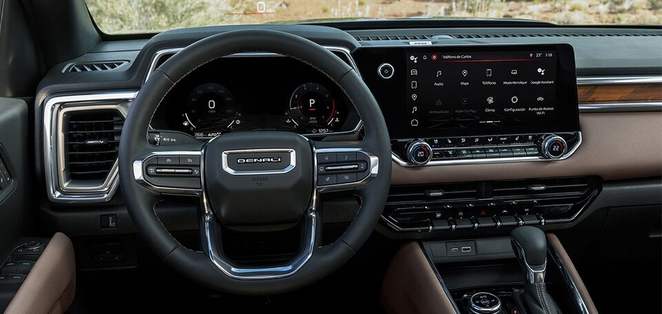 Sistema de infoentretenimiento de 11.3 pulgadas en tu GMC Canyon 2025