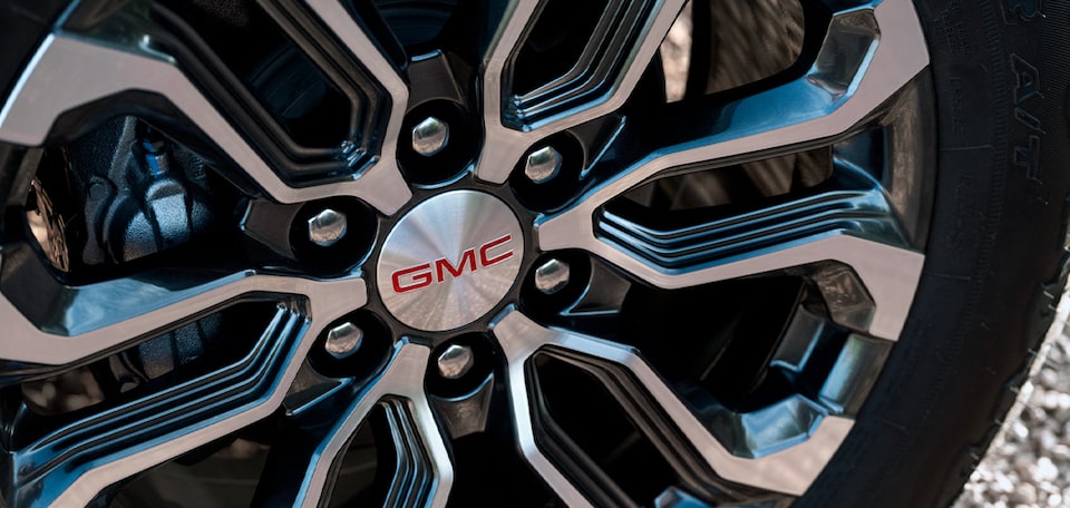 Rines de aluminio en tu GMC Canyon 2025, pickup mediana premium