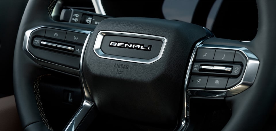 Volante de tu próxima GMC Canyon 2025 versión Denali