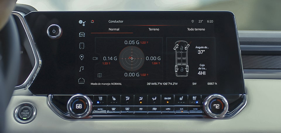 Cámara de visión 360 en tu GMC Canyon 2025