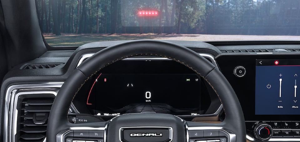 Alerta de colisión frontal en tu GMC Canyon 2025