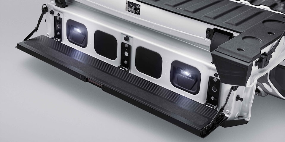 Iluminación para escalón de batea para tu GMC Sierra 2025, pickup 4x4 de lujo