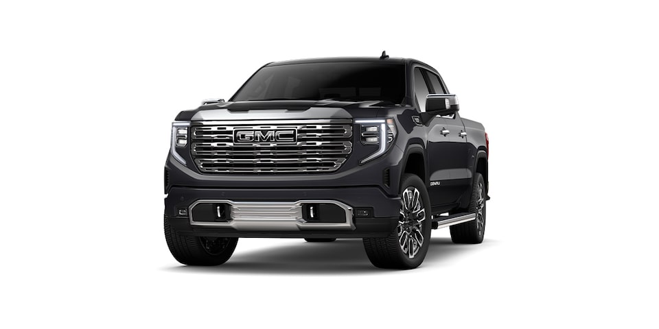 Pickup 4x4 premium GMC Sierra 2025 en color gray metallic