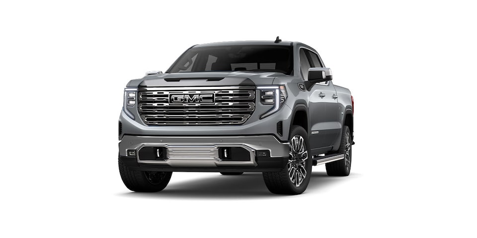 Pickup 4x4 premium GMC Sierra 2025 en color wire gray
