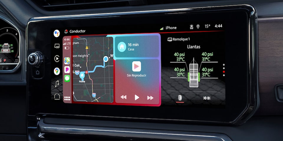 Pickup lujosa GMC Sierra 2025 equipada con Google Integrado