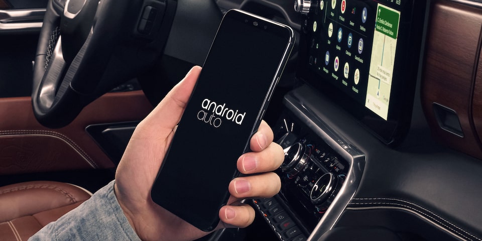 Wireless Phone Projection en la pickup de lujo, GMC Sierra 2025