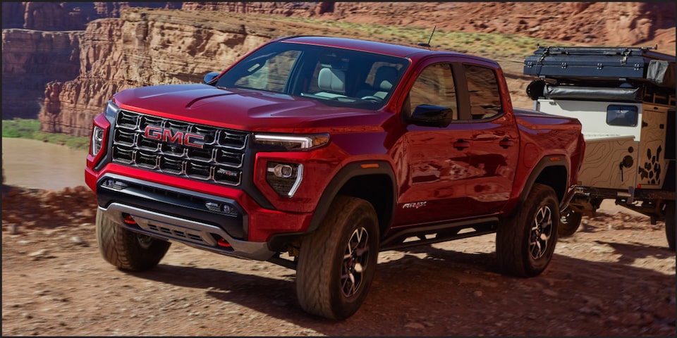 Suspensión Off-Road de GMC Canyon 2026, pickup mediana