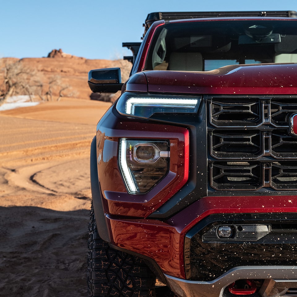 Descubre todas las características exteriores destacadas de GMC Canyon 2026