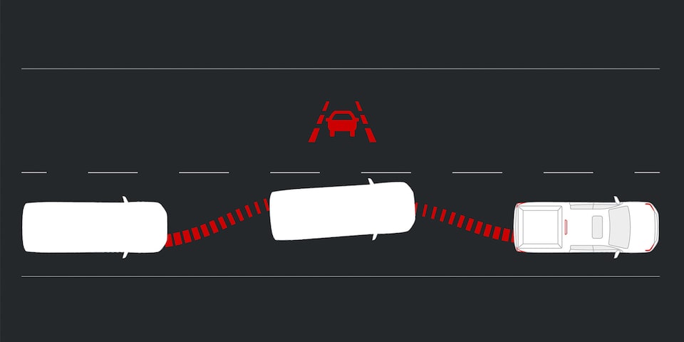 GMC Canyon 2026 con asistente de abandono de carril