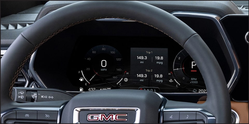 Clúster de 11 pulgadas en GMC Canyon 2026, pickup mediana