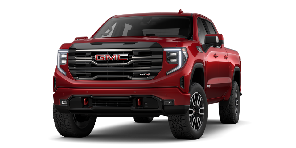 GMC Sierra 2026 en color Radiant Red Metallic