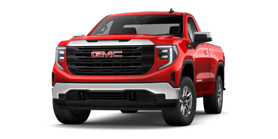 GMC Sierra 2026 en color Cardinal Red