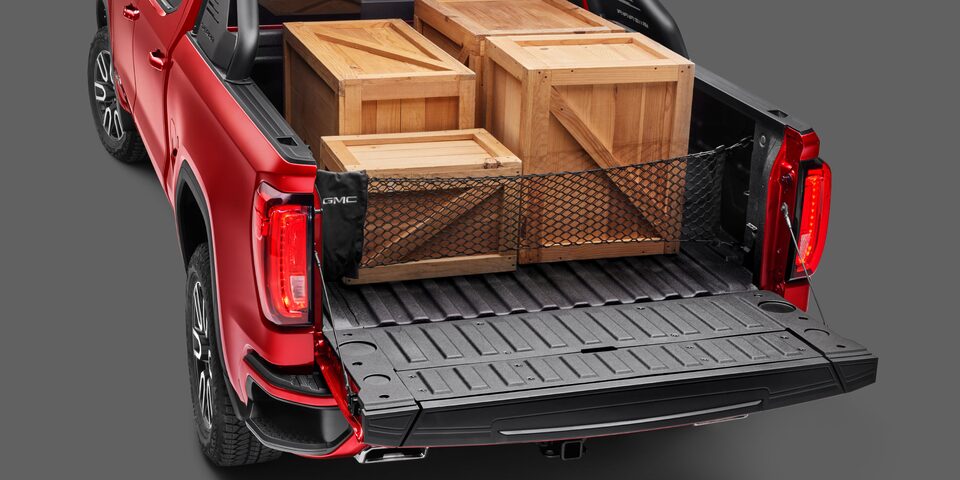 Organiza mejor con la red de carga vertical para la nueva Sierra GMC
