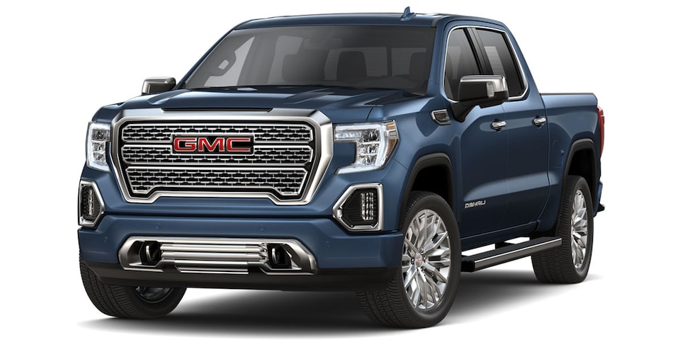 GMC Sierra 2019 off road color azul