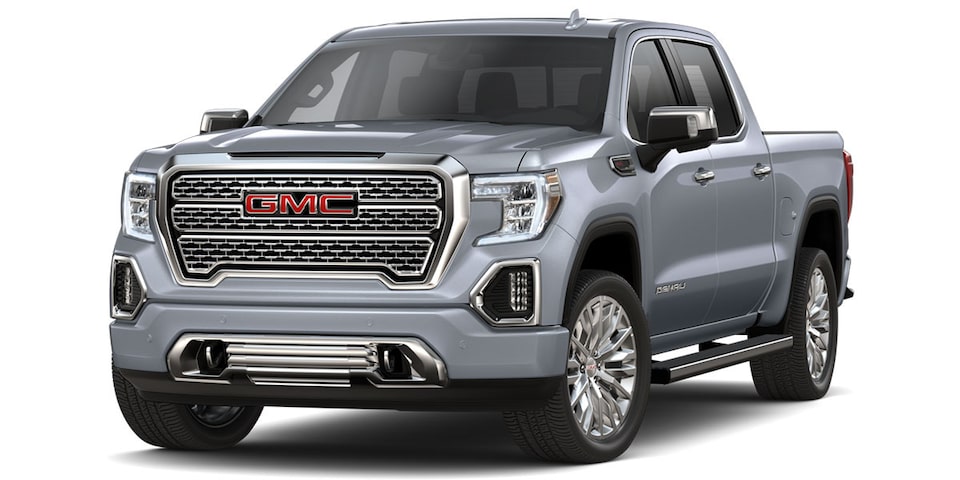 GMC Sierra 2019 pick up color plata metalico