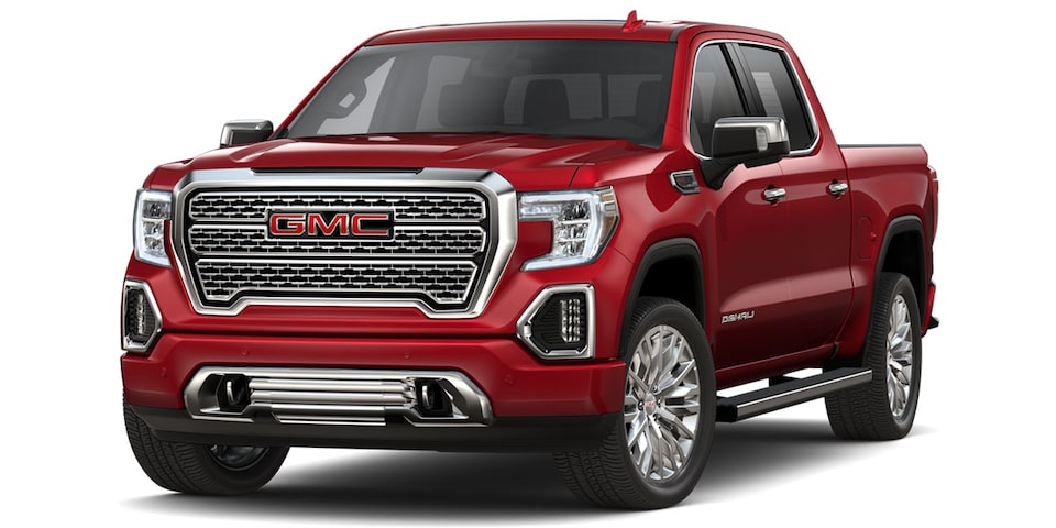 GMC Sierra 2019 pick up color rojo escarlata
