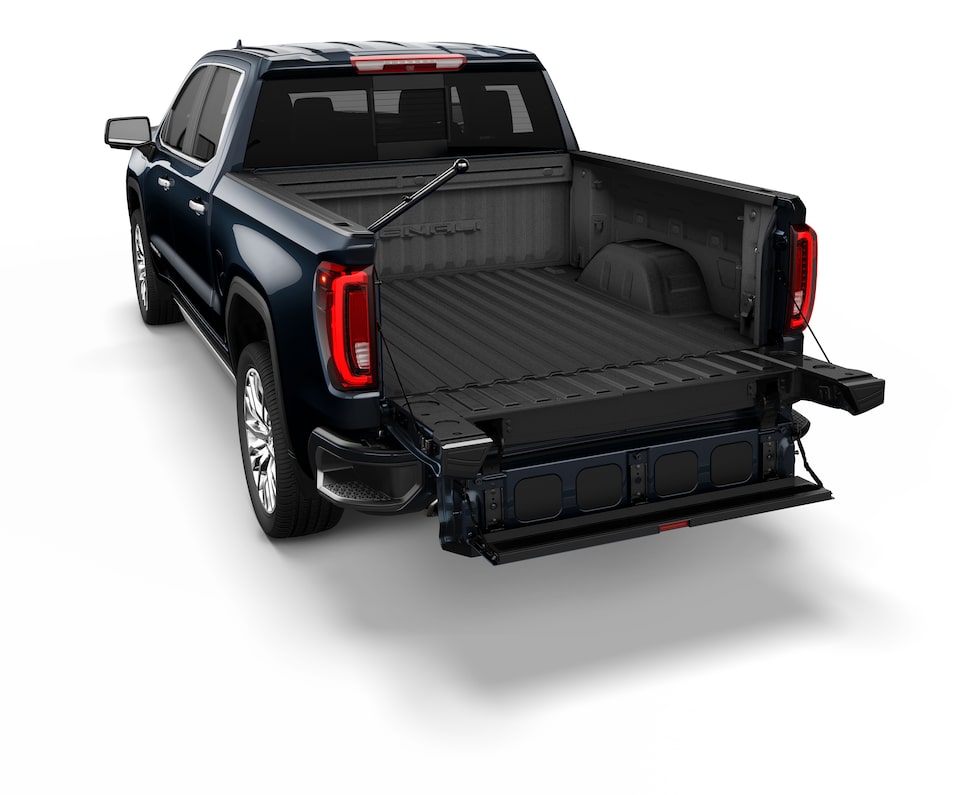 Próximamente GMC Sierra 2019, con exclusiva MultiPro Tailgate accionamiento eléctrico de última generación